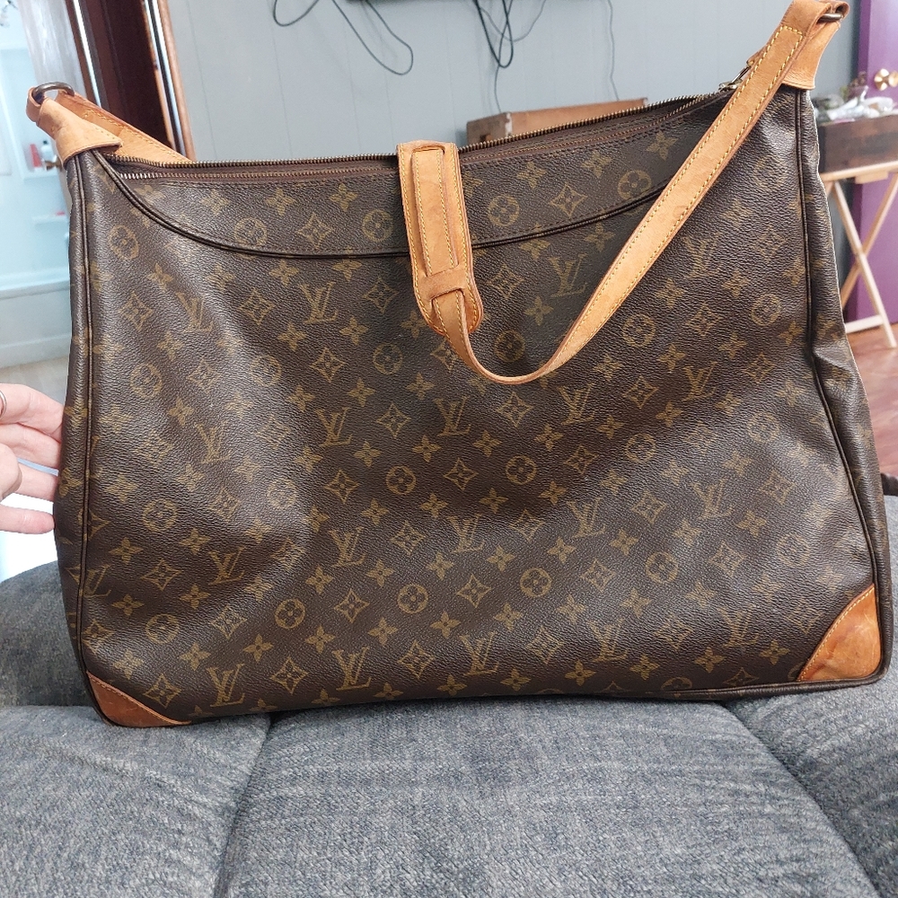 Louis Vuitton Monogram Sac Promenade Jumbo Shoulder Tote Bag